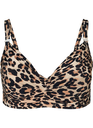 Bikiniöverdel, Leopard Print, Packshot image number 0