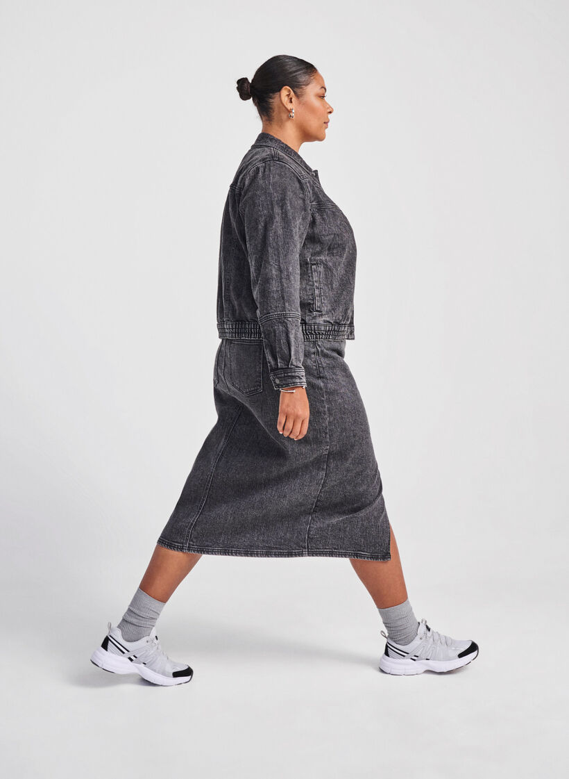 Wide fit - Sneakers med elastiska snören, Vapor Blue, Image image number 0