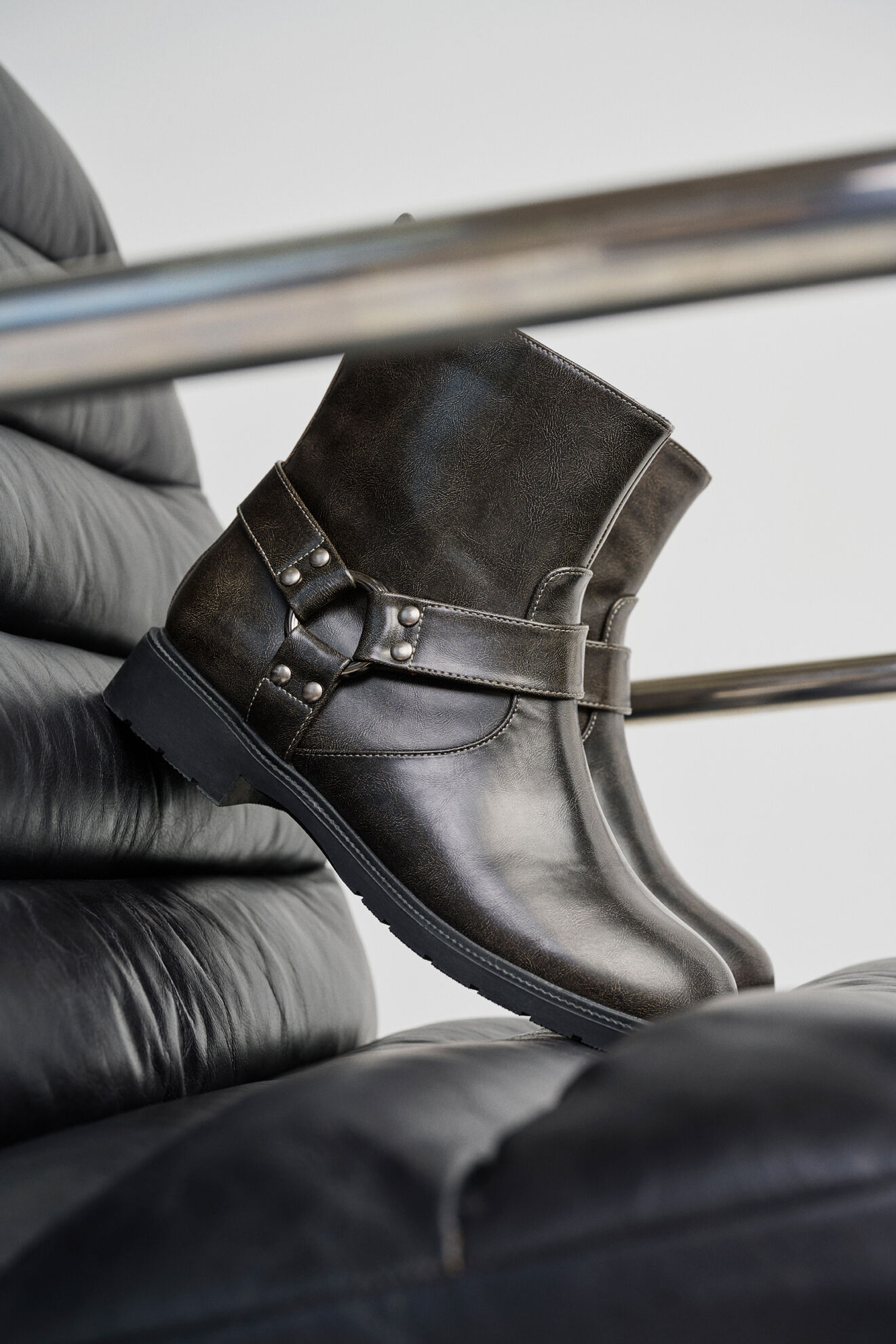 Zizzi Kort bikerboot, , Model