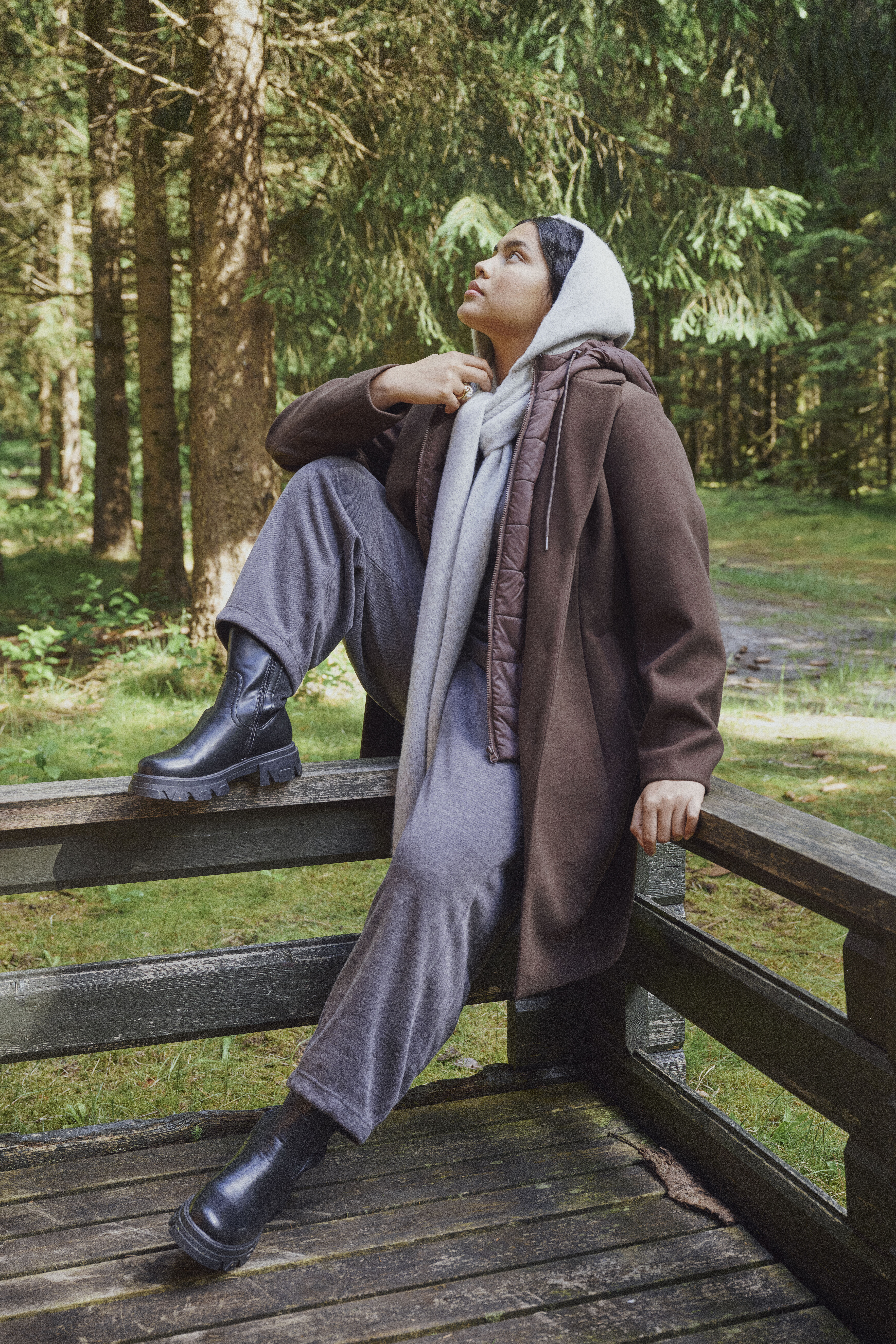 Mjuk och jordn&auml;ra lager-p&aring;-lager-stil, , Model