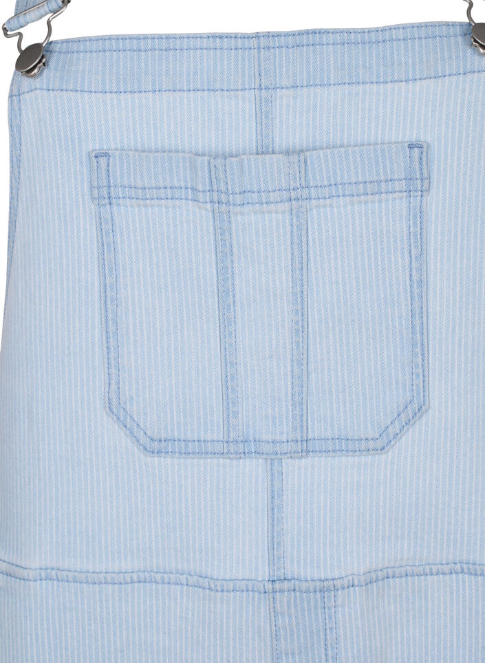 Randiga denim h&auml;ngselbyxor?, Bl&aring;, Packshot image number 2