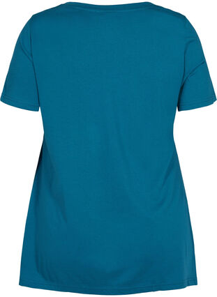 A-linjeformad t-shirt i bomull, Dragonfly BEACH, Packshot image number 1