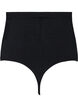 Högmidjade stringtrosor i shapewear, Black, Packshot image number 1