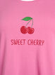 T-shirt med tryck, Rosa, Packshot image number 2