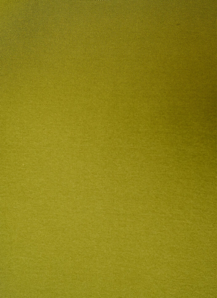 L&aring;ng&auml;rmad bas-T-shirt med rund hals, Gr&ouml;n, Packshot image number 2