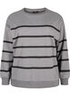 Sweatshirt med ränder, MGM w. Black Stripe, Packshot image number 0