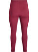 Leggings i bomull med foder, M&ouml;rk Bordeaux, Packshot image number 1