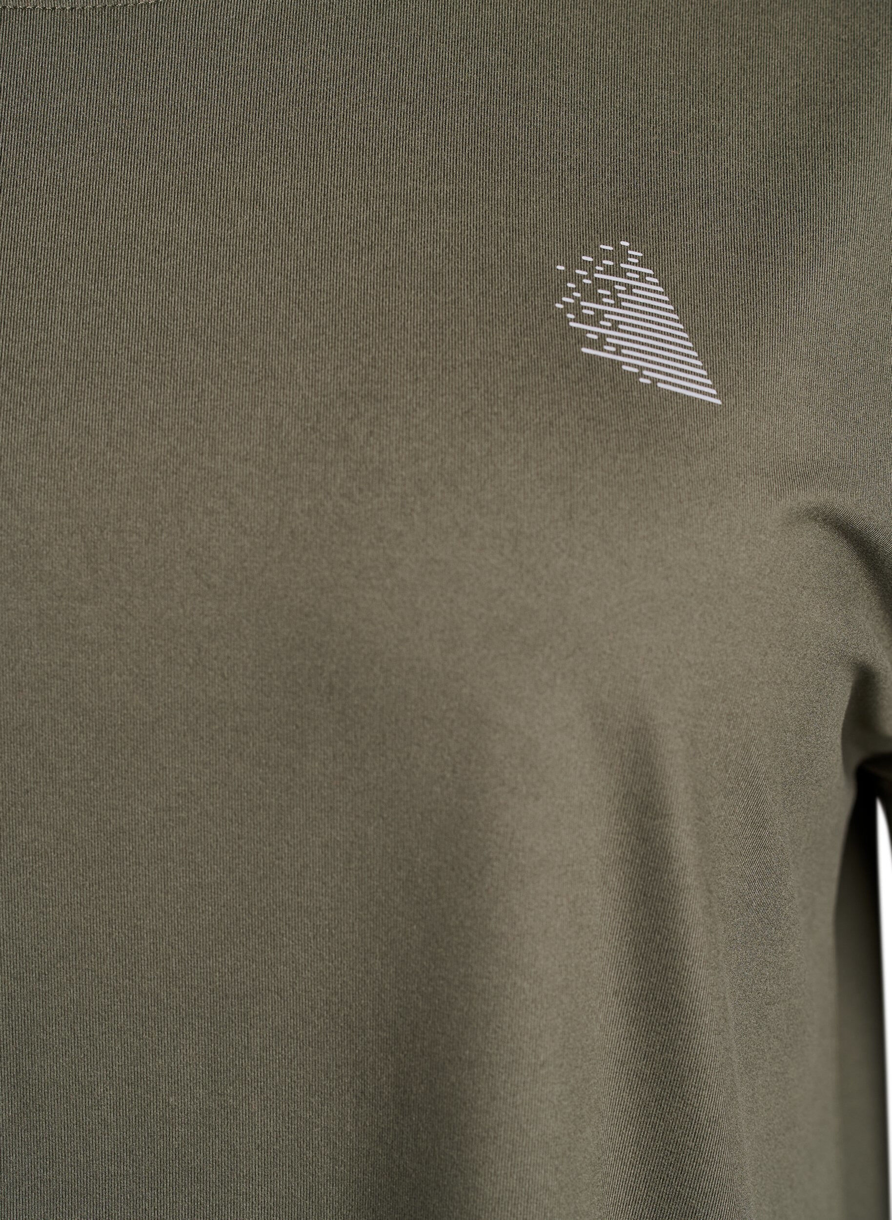 ZizziEnf&auml;rgad tr&auml;nings-T-shirt, Gr&ouml;n, Packshot image number 2