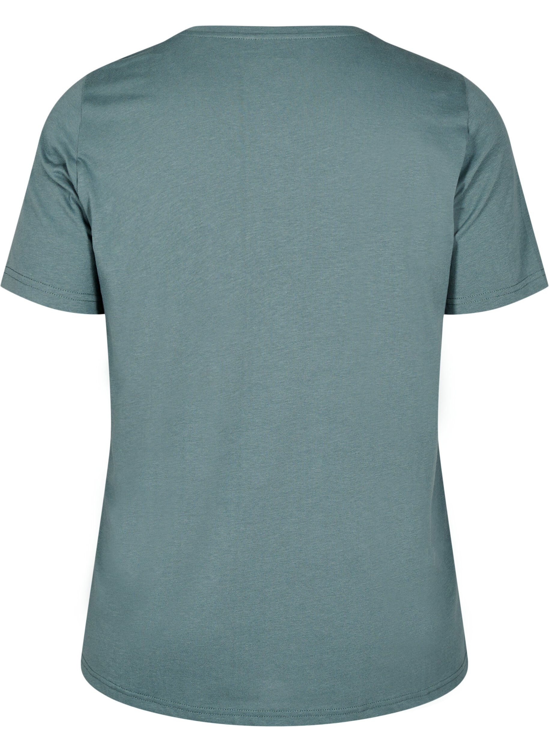 Zizzi FLASH - T-shirt med tryck, Gr&ouml;n, Packshot image number 1