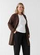 L&aring;ng kavaj med fickor, Brun, Model image number 0