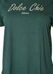 T-shirt i ekologisk bomull med tryck, Gr&ouml;n, Packshot image number 2