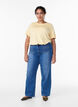 Jeans med framfickor och raka ben, Bl&aring;, Model image number 0