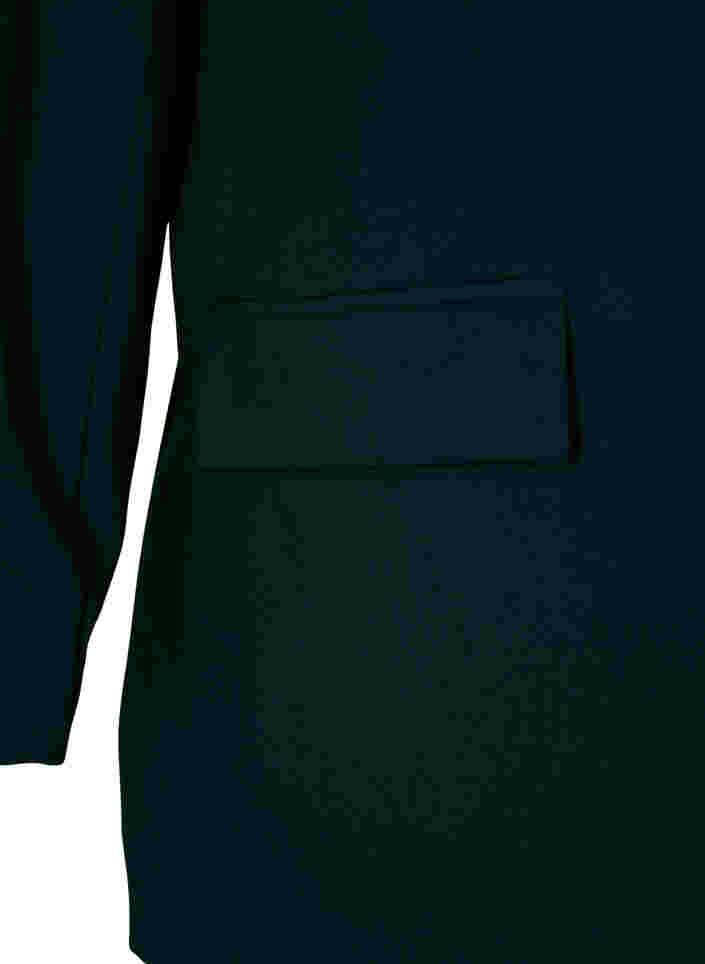 Klassisk blazer med fickor, Scarab, Packshot image number 3