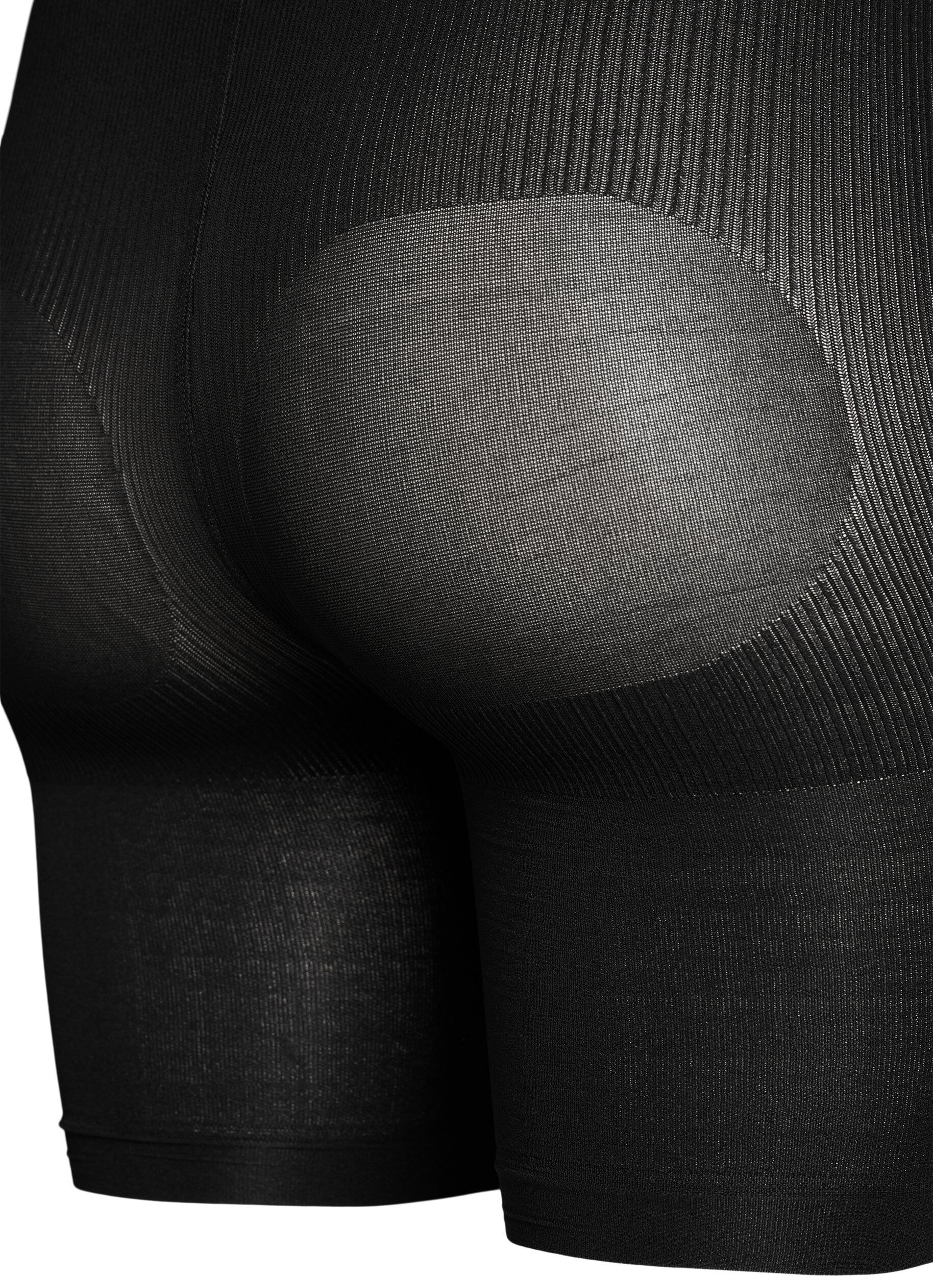 Zizzi2-pack push-up shorts i 60 denier med formande effekt, Svart, Packshot image number 3