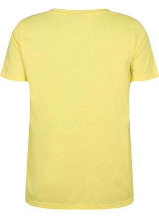 Kortärmad t-shirt med v-hals, Illuminating, Packshot image number 1