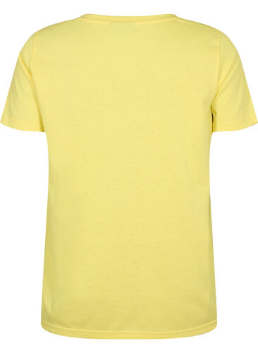 Kortärmad t-shirt med v-hals, Illuminating, Packshot image number 1