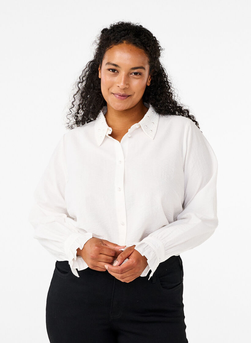 Skjorta med pärlor, Snow White, Model image number 0