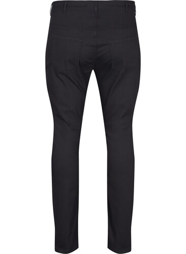 Extra slim Amy jeans med hög midja, Black, Packshot image number 1