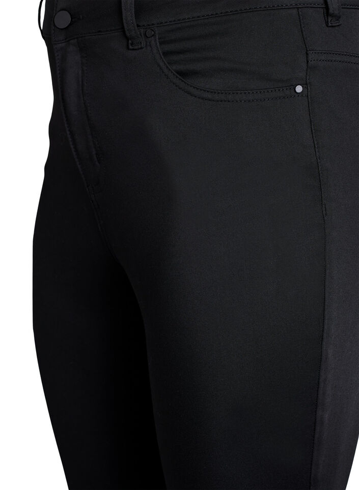 Stay Black Amy jeans med hög midja, Svart, Packshot image number 2