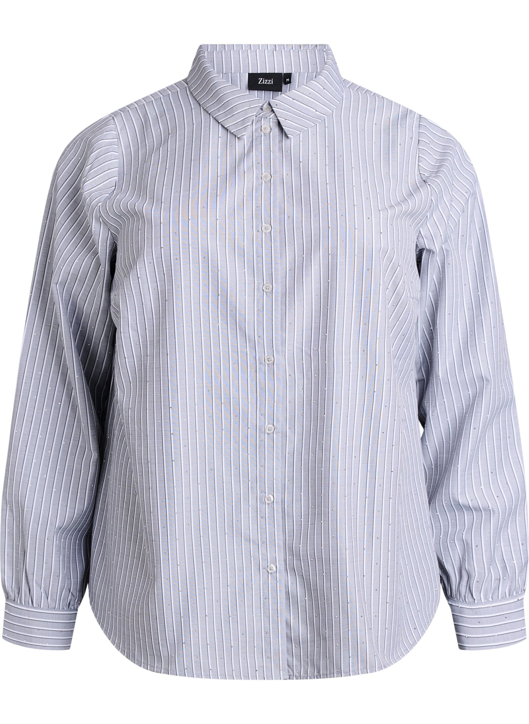 Randig skjorta med nitar