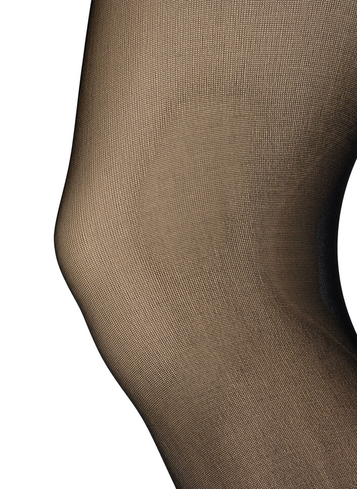 Strumpbyxor med 40 denier och push-up-effekt, Svart, Packshot image number 1