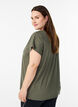 Enf&auml;rgad tr&auml;nings-T-shirt, Gr&ouml;n, Model image number 2