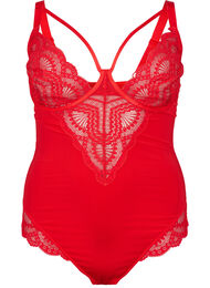 Body med tråd- och snördetaljer, Salsa