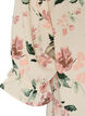 Skjortblus med halvl&aring;nga &auml;rmar, Rosa, Packshot image number 3