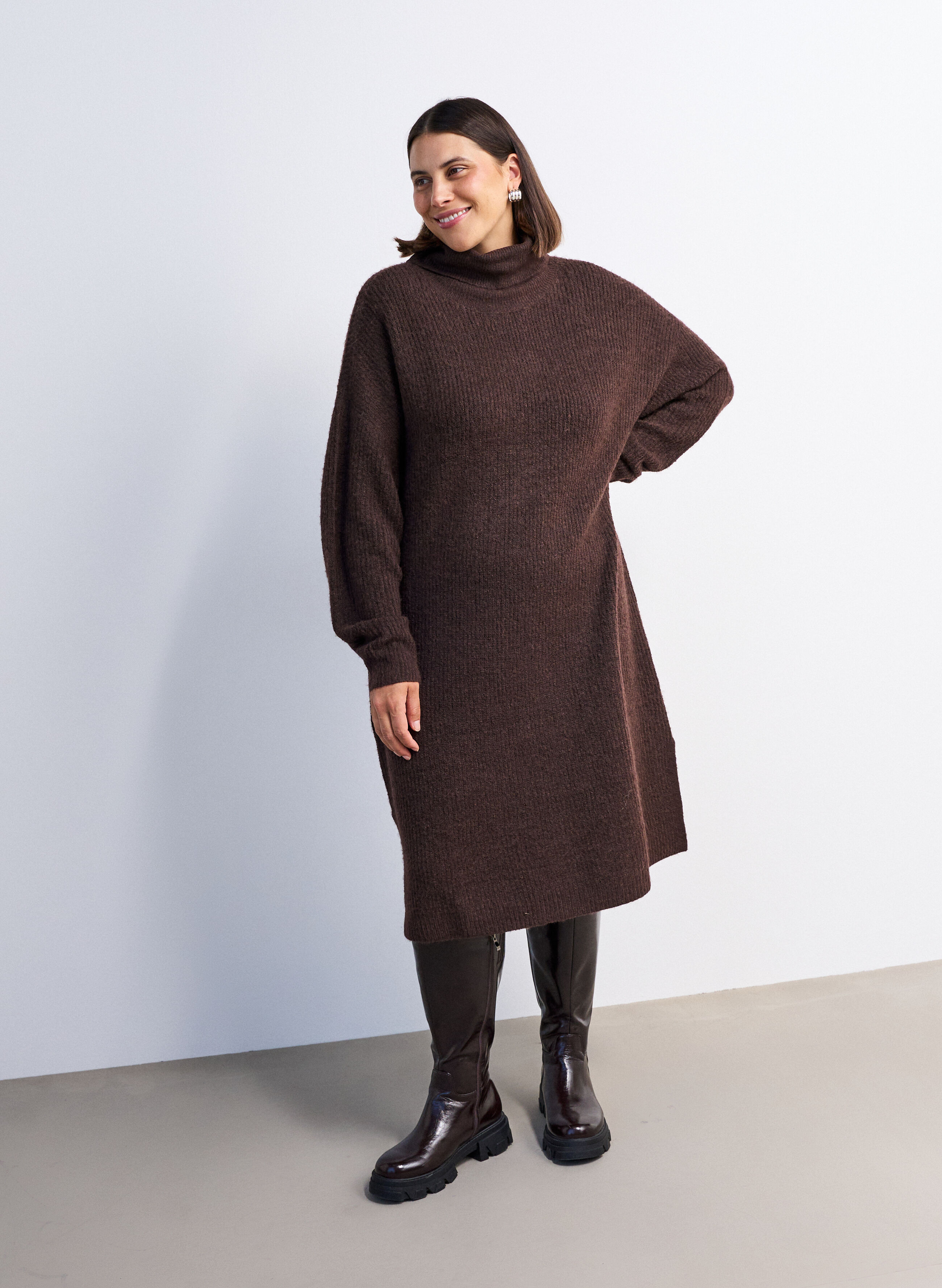 Varm och sofistikerad look, , Model