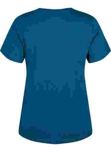 T-shirt i bomull med tryck, Blue Coral SAINT, Packshot image number 1