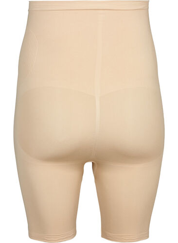 Shapewear shorts med högmidja, Nude, Packshot image number 1