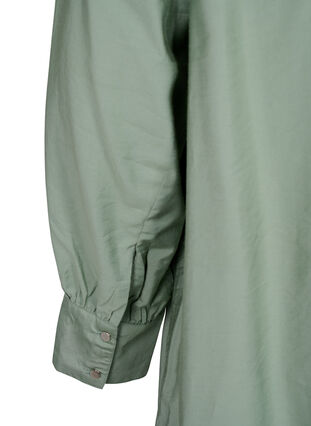 Viskosskjorta klänning med ruffles, Green Bay, Packshot image number 3