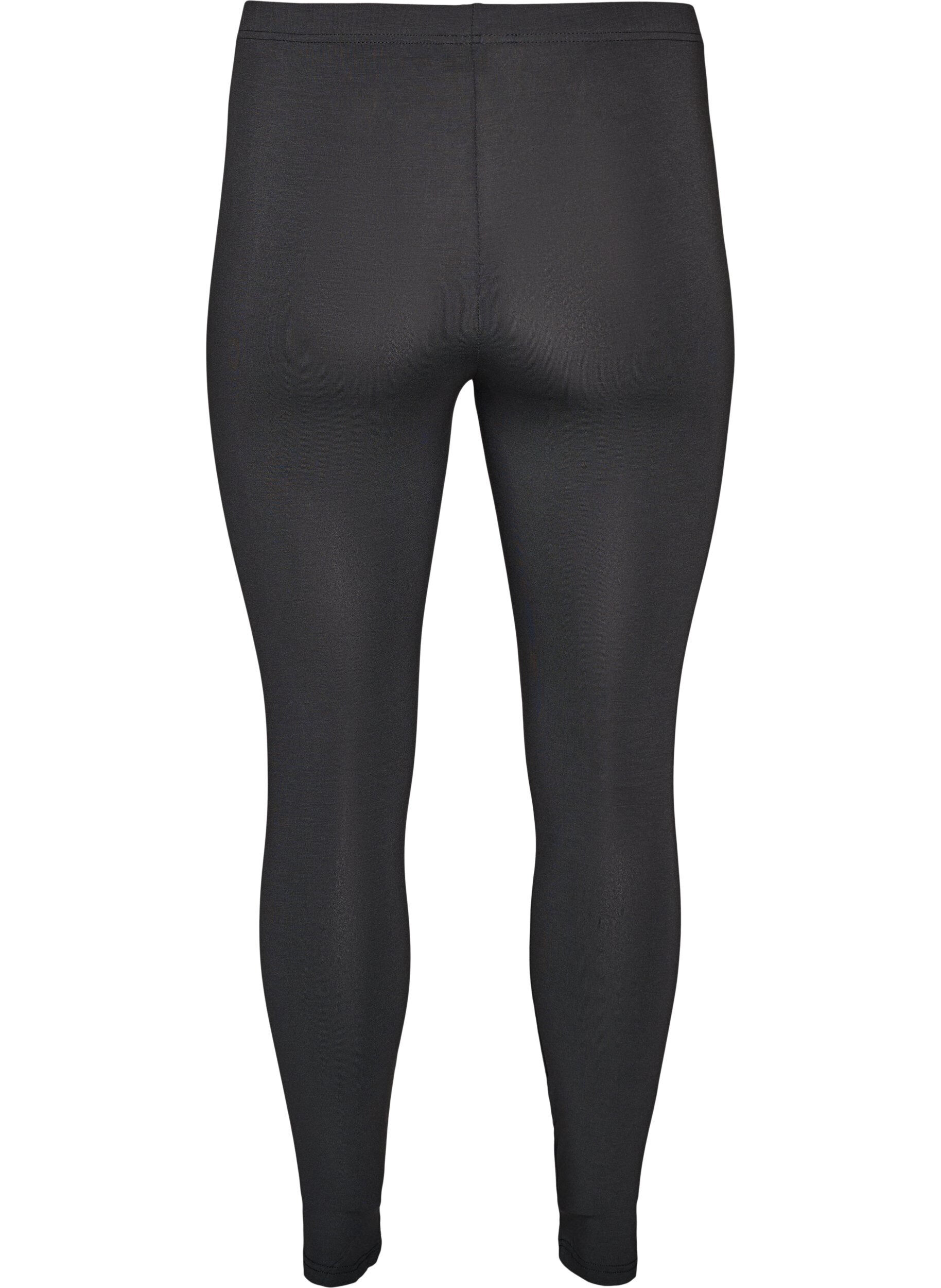 ZizziBasleggings i viskos, Gr&aring;, Packshot image number 1