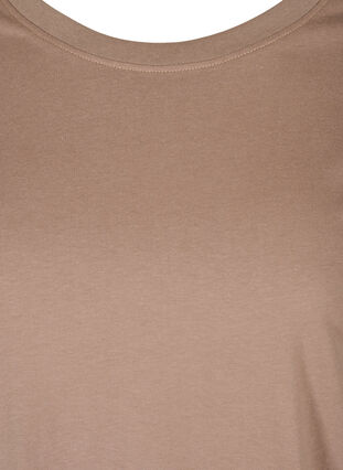 Tränings t-shirt i bomull med text och korta ärmar, Iron, Packshot image number 2