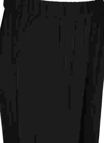 Viskosbyxor med fickor, Black, Packshot image number 2