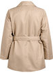 Kort trenchcoat med skärp, Beige, Packshot image number 1