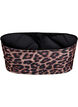 Leopardm&ouml;nstrad bandeau-bikinitopp, Beige, Packshot image number 1