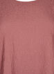 FLASH - Långärmad blus med rund hals, Rose Brown, Packshot image number 2