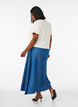 Maxikjol i TENCEL&trade; Lyocell med denimlook, Bl&aring;, Model image number 1