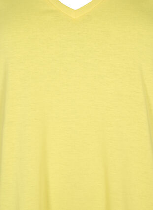Kortärmad t-shirt med v-hals, Illuminating, Packshot image number 2
