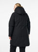 Vinterjacka med justerbar midja, Svart, Model image number 2