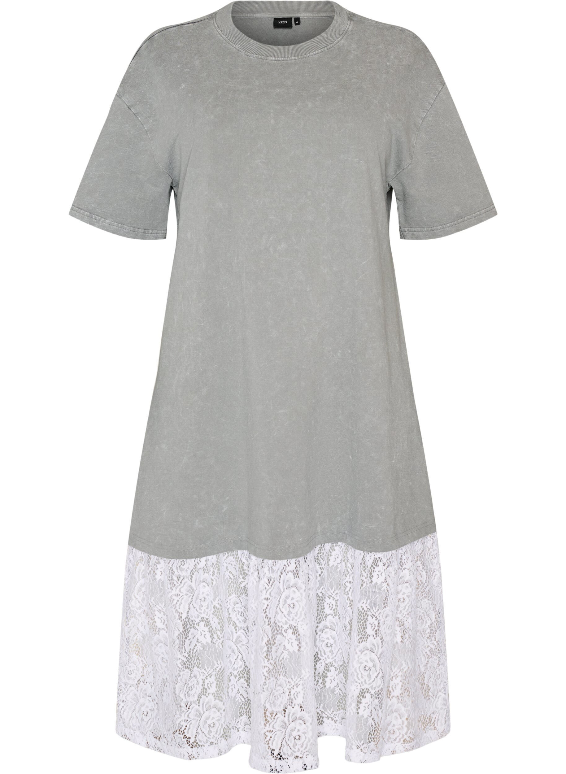 L&ouml;s t-shirtkl&auml;nning med spetskant