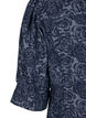 Kort skjortklänning i denim med rosmönster, Denim Rose AOP, Packshot image number 3