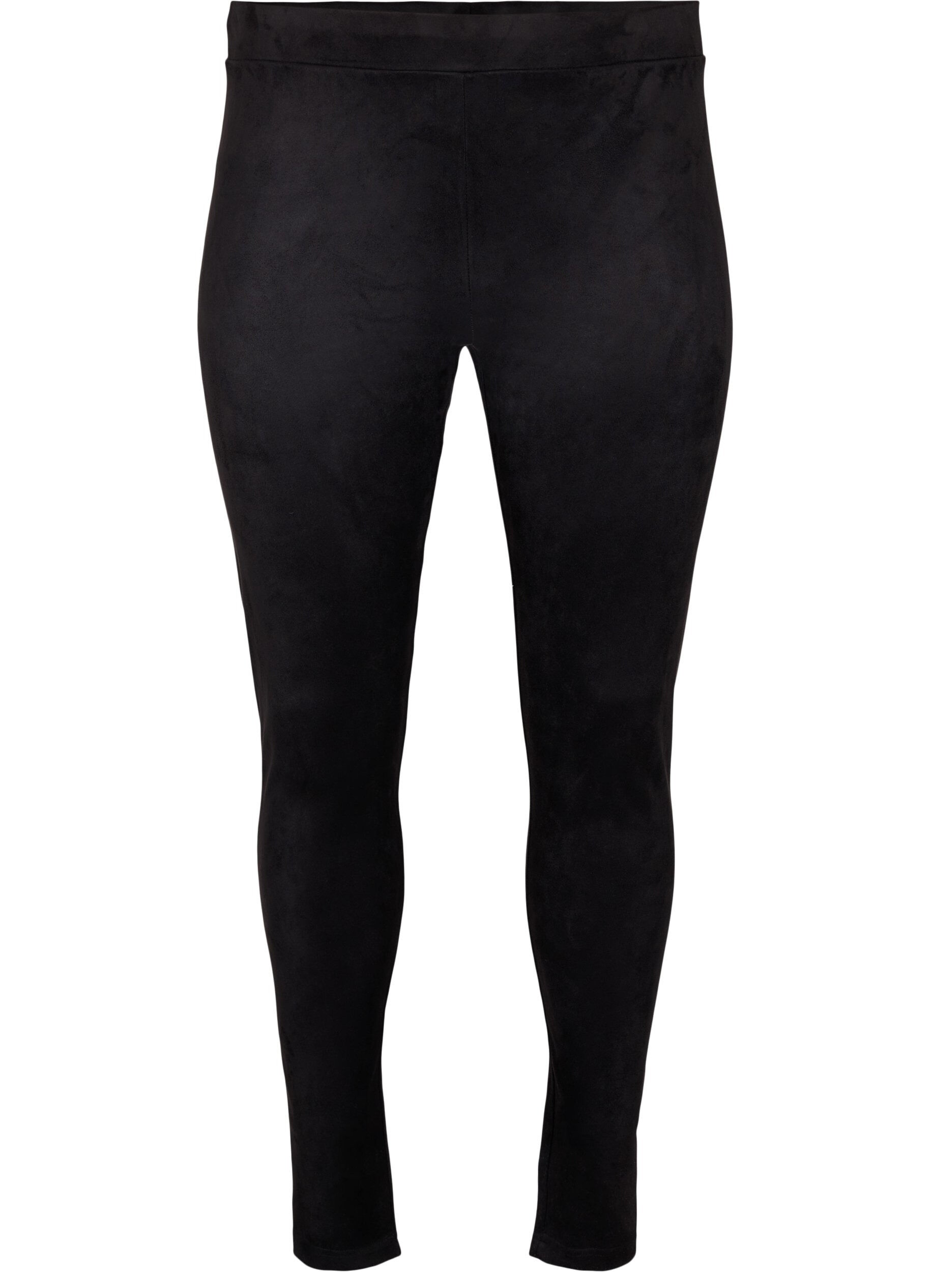 ZizziLeggings i mockaimitation, Black, Packshot image number 0