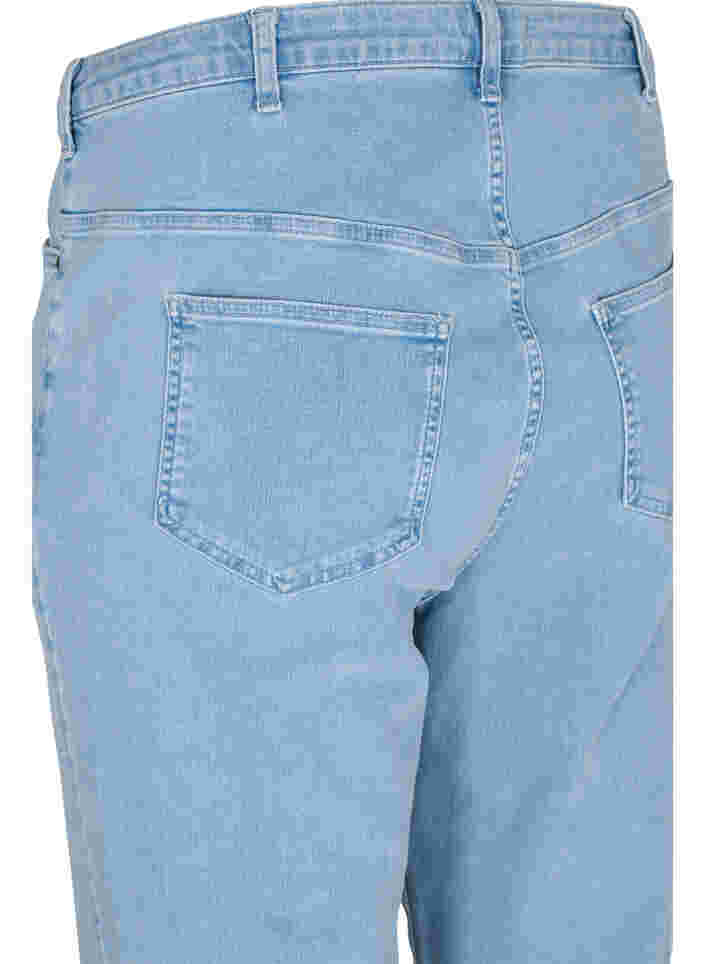 Megan jeans med extra hög midja, Light blue, Packshot image number 3