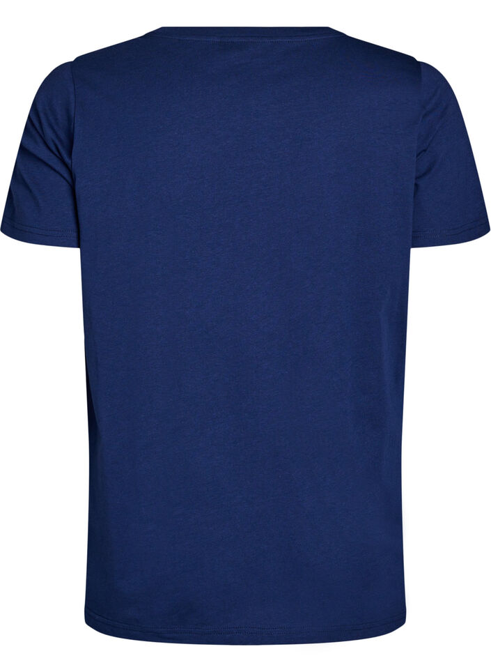 T-shirt med jordgubbsbrodyr, Naval A. W. Berry, Packshot image number 1