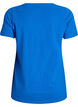 Enf&auml;rgad bas-t-shirt i bomull, Bl&aring;, Packshot image number 1