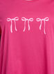 T-shirt i bomull med motiv, Raspberry w. Bows, Packshot image number 2