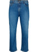 Högmidjade Gemma jeans med normal passform, Blue denim, Packshot image number 0
