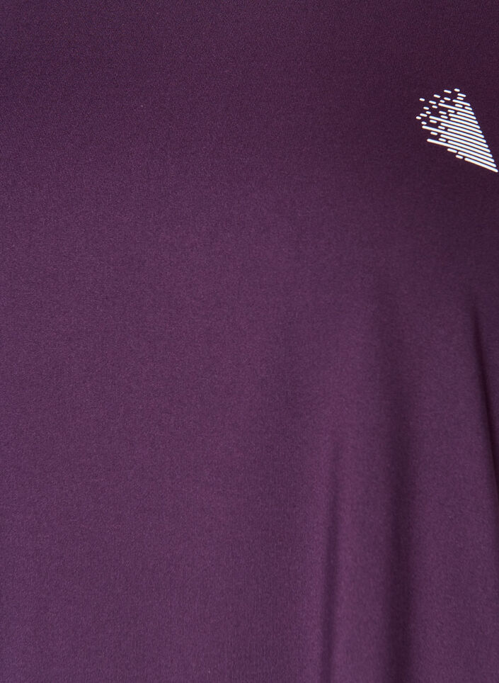 Enf&auml;rgad tr&auml;nings-T-shirt, Lila, Packshot image number 2